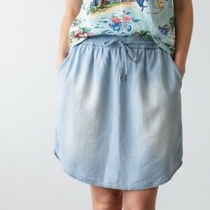 Just Living Sky Blue Skirt